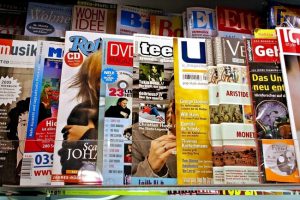 Magazines for finding new ideas for content